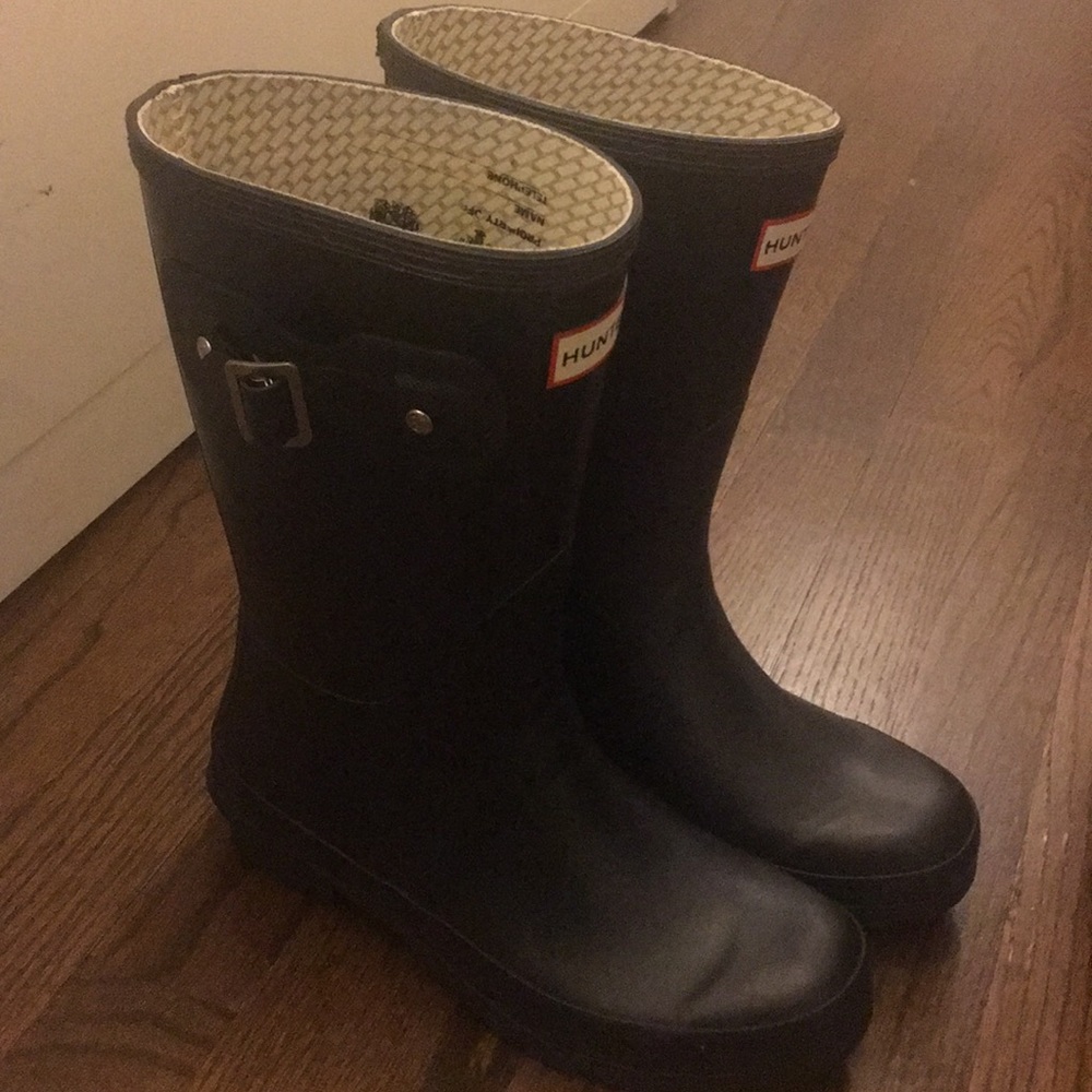 HUNTER medium boots black